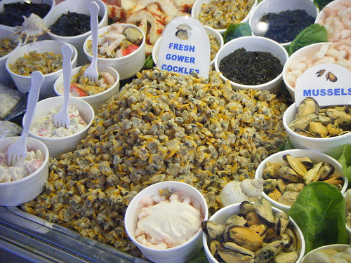 cockles and laver bread