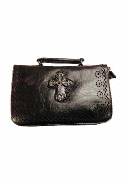 Gothic Cross Handbag (by Banned)