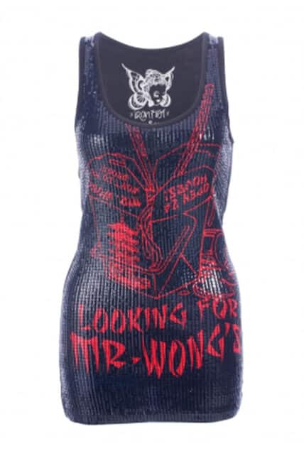 Mr Wong Sequined Tank Top (by Iron Fist)