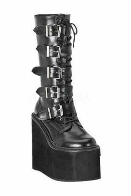 Womens Black Swing 228 Boots