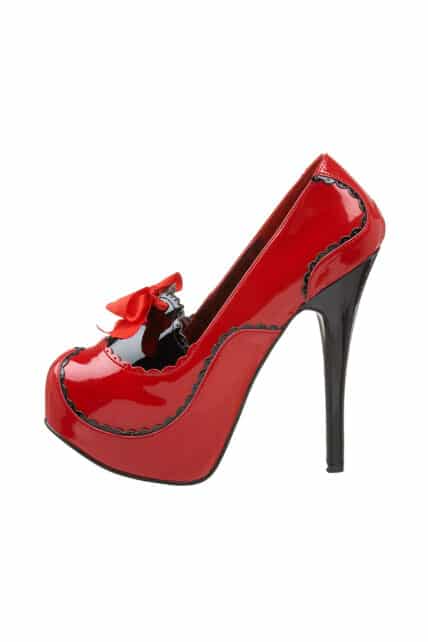 Womens Red Teeze 01 Shoes