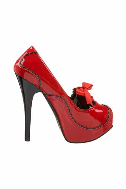 Womens Red Teeze 01 Shoes